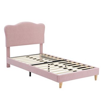 ANIXOL Soft Upholstered Platform Bed Frame