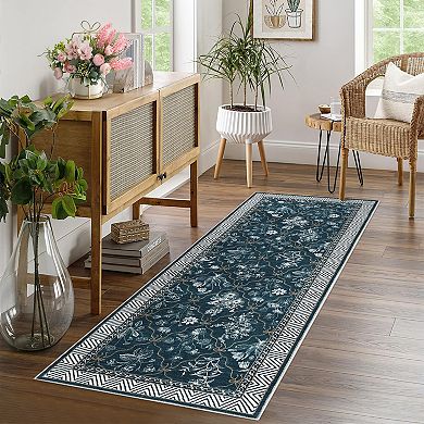 Area Rug Home Decor for Entryway, Bedroom, Living Room, Office, Kitchen , Printed Accent Rugs