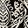 Black Damask Print