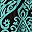 Blackblue Floral