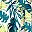 Bluegreen Floral