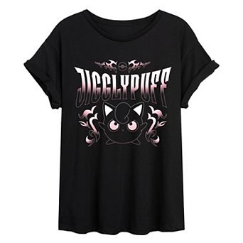 Juniors' Pokémon Jigglypuff Oversized Tee