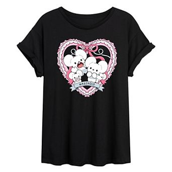 Juniors' Pokémon Maushold Coquette Oversized Tee