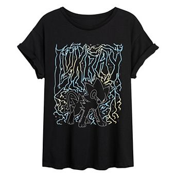 Juniors' Pokémon Luxray Lightning Oversized Tee