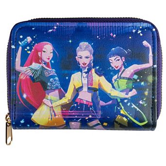 Kids KPop Demon Hunters Graphic Zip Wallet