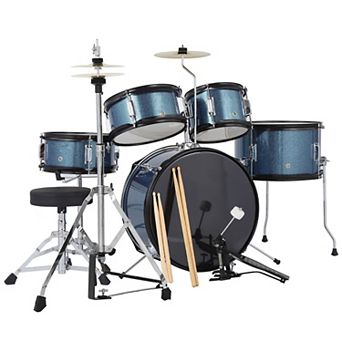 ANIXOL Kids Beginner Five Piece Drum Set