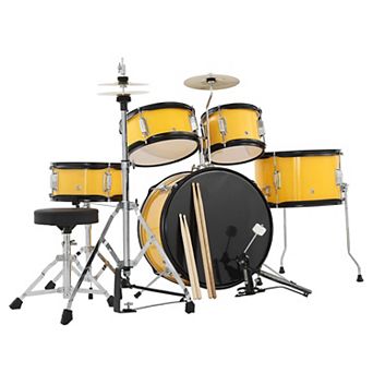 ANIXOL Kids Beginner Five Piece Drum Set