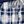 Navy White Plaid