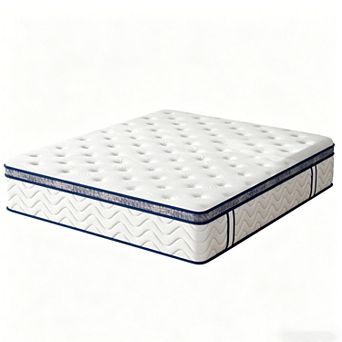 10 Inch Hybrid Mattress, Individually Pocketed Innerspring, Medium Firm