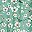Green Tiny Floral