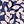 Navy Beige Floral