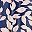 Navy Beige Floral