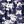 Navy White Tiny Floral