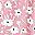 Pink Floral Printed