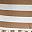 Apricot White Stripe