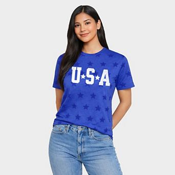 USA Stars - Women's Short Sleeve Star Tee