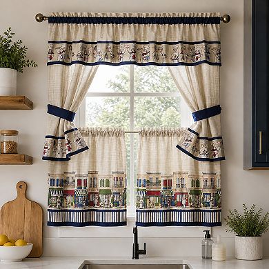 Achim Bon Appetit Cottage Window Curtain Set