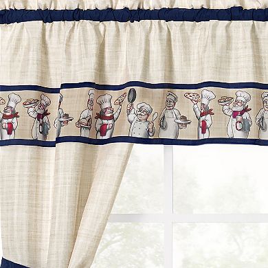 Achim Bon Appetit Cottage Window Curtain Set