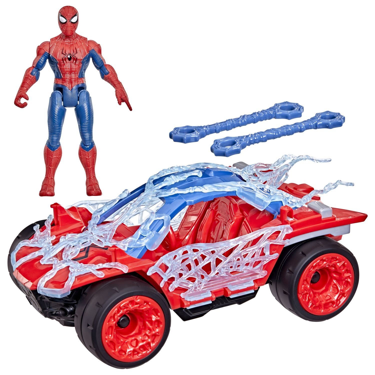 Детские фигурки Marvel Spider-Man ActionVerse Stretch & Blast Buggy by Hasbro — фото 3