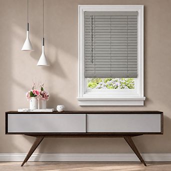 Achim Cordless Faux Wood Plantation Blind
