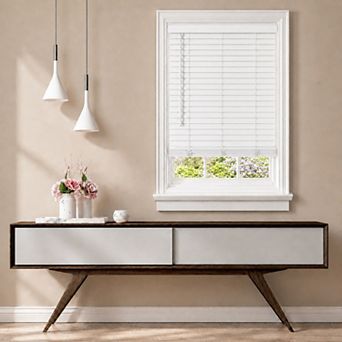 Achim Cordless Faux Wood Plantation Blind