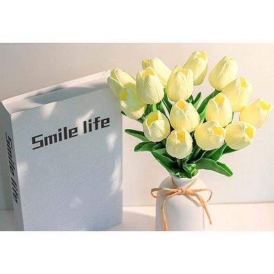 Artificial Tulips Real Touch PU Flowers Home Decor