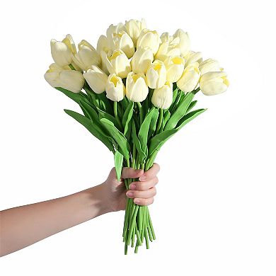 Artificial Tulips Real Touch PU Flowers Home Decor