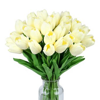 Artificial Tulips Real Touch PU Flowers Home Decor
