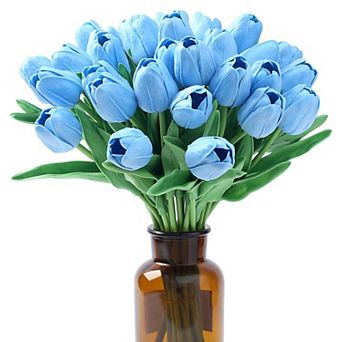 Artificial Tulips Real Touch PU Flowers Home Decor