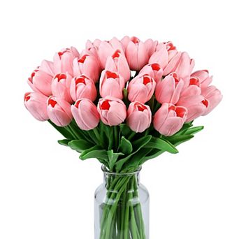 Artificial Tulips Real Touch PU Flowers Home Decor