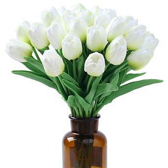 Artificial Tulips Real Touch PU Flowers Home Decor