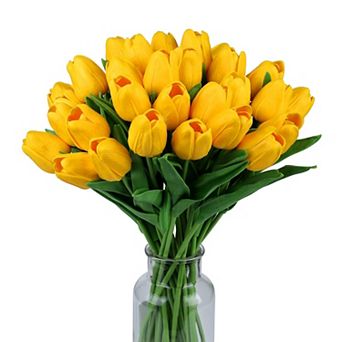 Artificial Tulips Real Touch PU Flowers Home Decor