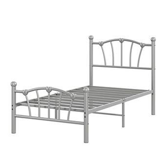ANIXOL Heart Design Metal Platform Bed