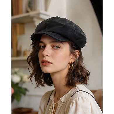 8 Panel Newsboy Flat Cap
