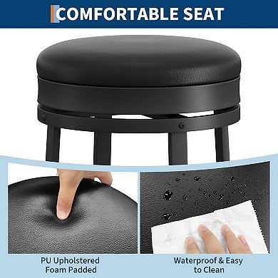 ANIXOL Swivel Counter Height Bar Stools