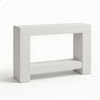 47" Console Table for Entryway Entry Accent Table for Living Room Long Console Table with Storage