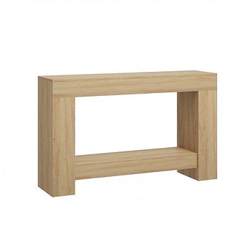 47" Console Table for Entryway Entry Accent Table for Living Room Long Console Table with Storage