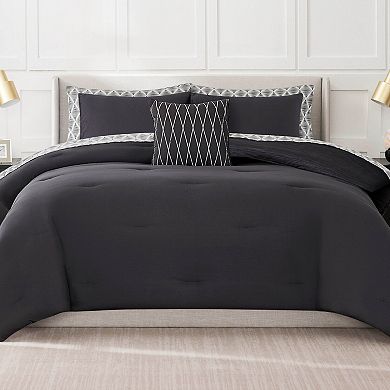 Nine West Nouveau Geometric 8-Piece Bed in a Bag Comforter Set