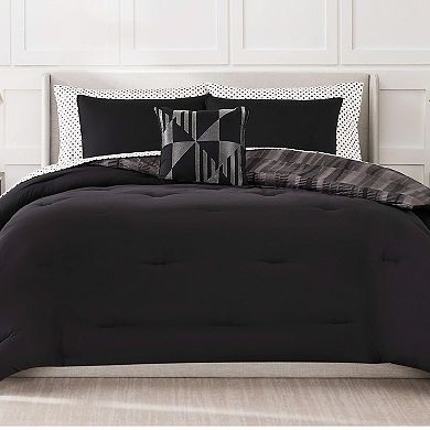 Nine West Woven Geo 8-Piece Bed in a Bag Comforter Set
