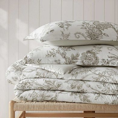 Martha Stewart Avery Floral Duvet Set