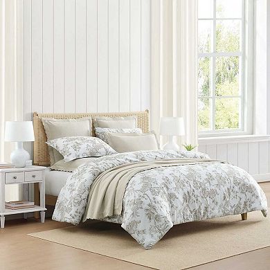 Martha Stewart Avery Floral Duvet Set