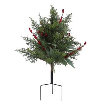 St. Nicholas Square® Artificial Red Berry & Greenery Urn Filler