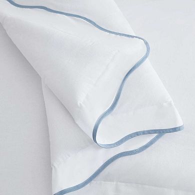 Martha Stewart Simple Scallop Comforter Set