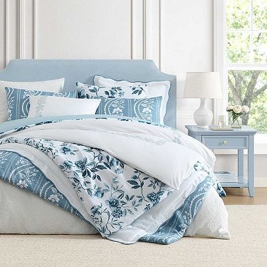 Martha Stewart Simple Scallop Duvet Set