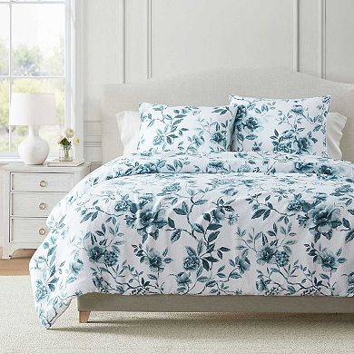 Martha Stewart Vivian Floral Comforter Set