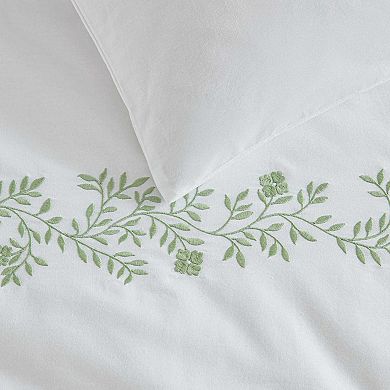 Martha Stewart Garden Path Embroidery Comforter Set