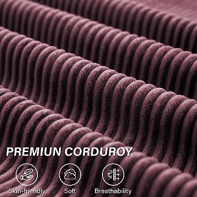 81.6" Convertible Sleeper Sofa Bed with 2 Pillows, Folding Mattress, Removable Washable Floor Couch