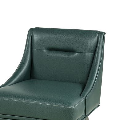 Linon Bastille Upholstered Wood Counter Stool
