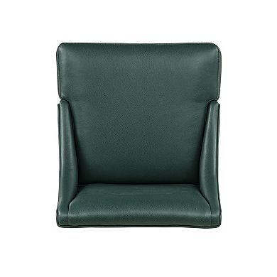 Linon Bastille Upholstered Wood Counter Stool
