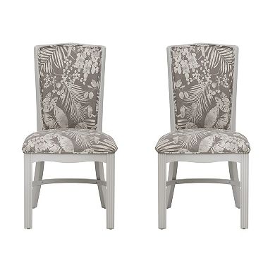 Linon Kresage Upholstered Dining Chair Set of 2